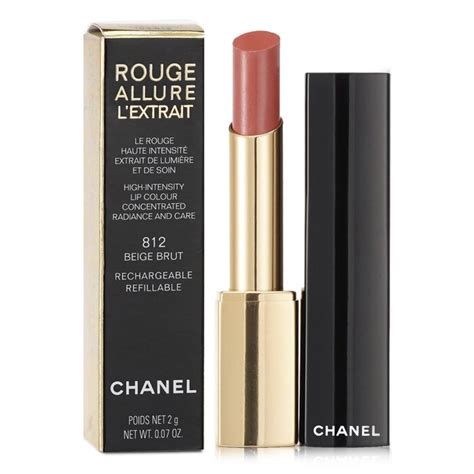 chanel rouge allure l'extrait 812 beige brut